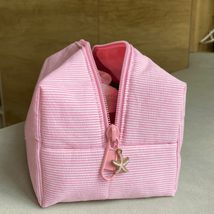 Cotton Cloud - Soft Pink Makeup Pouch - Florana