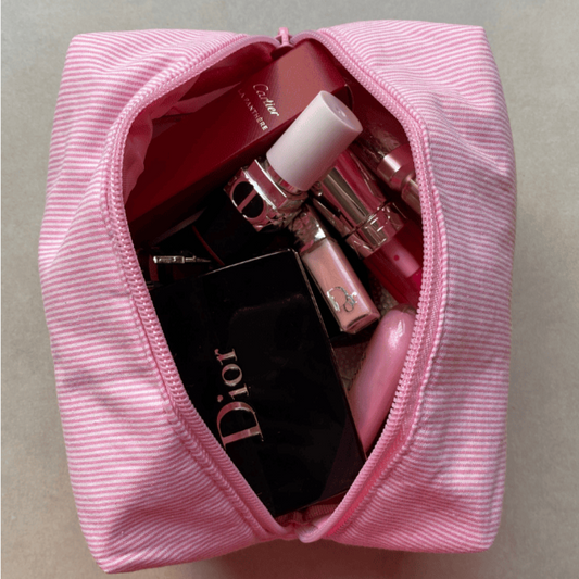 Cotton Cloud - Soft Pink Makeup Pouch - Florana